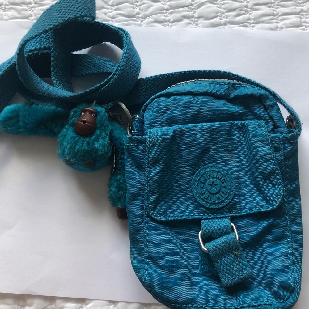 NWOT Kipling Mini Crossbody Bags BLUE + GREY